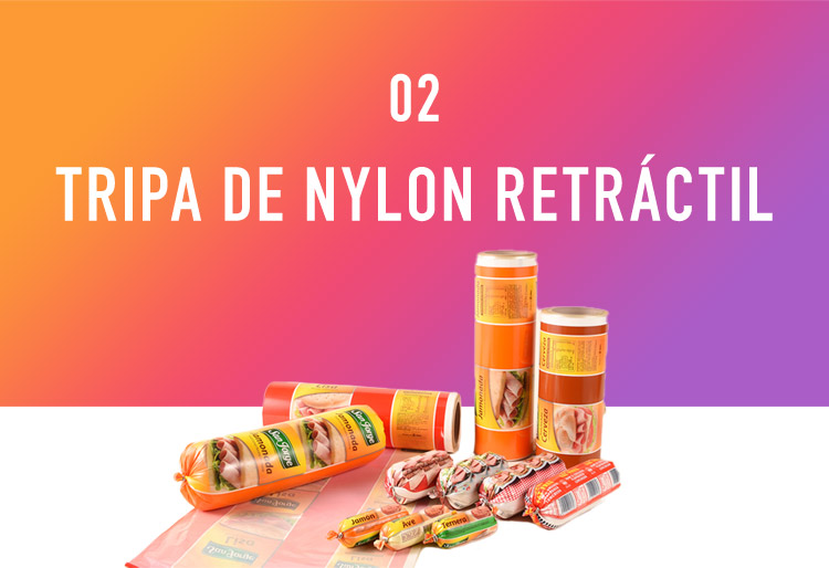 02 Tripa de nylon retráctil